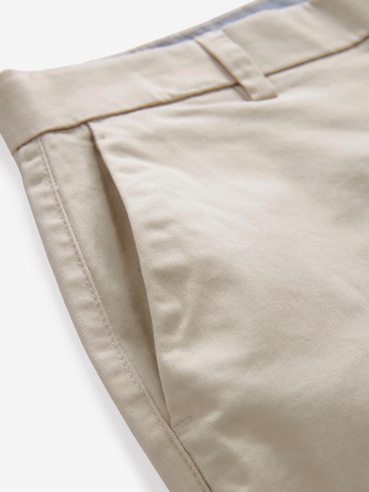 Bone Natural Straight Fit Stretch Chinos Shorts - Image 7 of 9