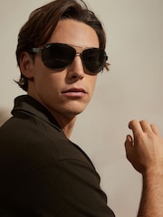 Schwarz - Ray-Ban® Pilotensonnenbrille - Bild 13 von 14