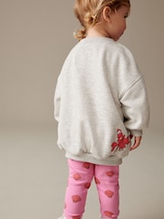 Grey Disney Little Mermaid Ariel Jumper and Leggings Set (3mths-7yrs) - Image 2 of 6