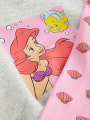 Grey Disney Little Mermaid Ariel Jumper and Leggings Set (3mths-7yrs) - Image 6 of 6