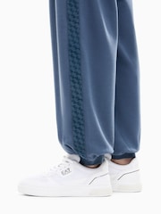 EA7 Blue Regular-Fit Logo Tracksuit - Image 3 of 7