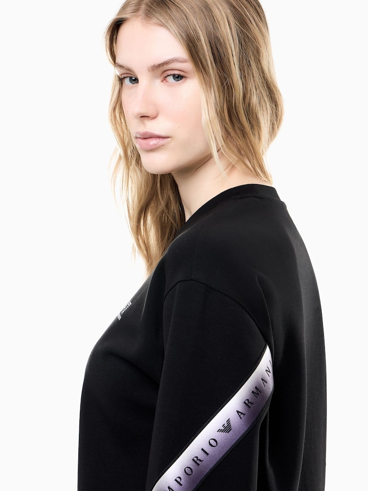 EA7 Regular-Fit Logo Sweat Top - Изображение 2 6