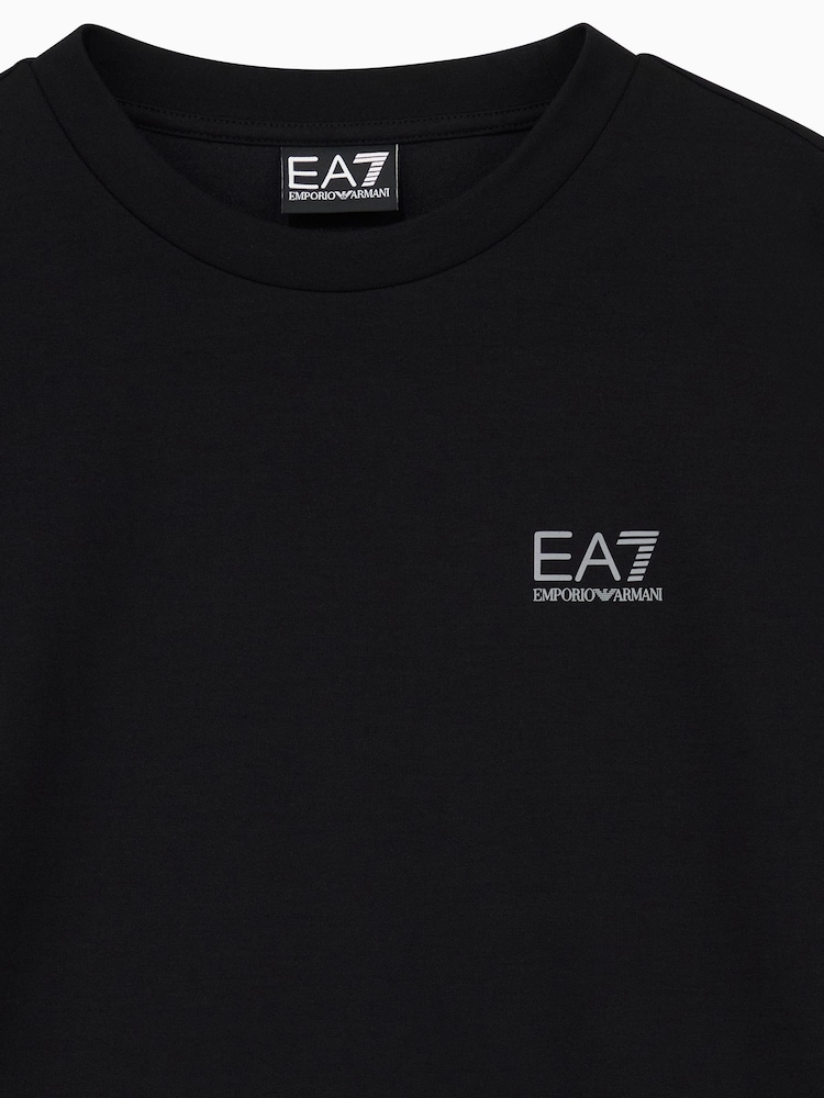 EA7 Regular-Fit Logo Sweat Top - Изображение 6 6