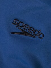 Speedo Womens Blue Shaping Crystal Lux Printed 1 Piece Swimsuit - Image 11 of 11