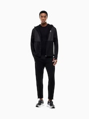 EA7 Black Regular-Fit Logo Sweat Top - Image 3 of 6