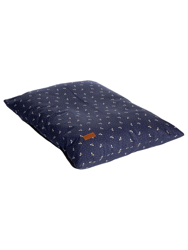 FatFace Blue Spotty Bees Deep Duvet Dog Bed - Image 2 of 3