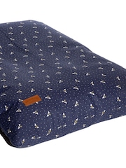 FatFace Blue Spotty Bees Deep Duvet Dog Bed - Image 3 of 3