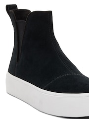 TOMS Fenix Platform Ankle Black Boots - Image 2 of 4