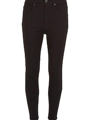 Calvin Klein High Rise Skinny Black Jeans - Image 4 of 6