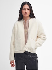Barbour® International Serova Fleece Bomber Jacket - Image 1 of 7