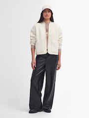 Barbour® International Serova Fleece Bomber Jacket - Image 3 of 7