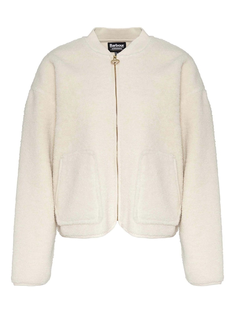 Barbour® International Serova Fleece Bomber Jacket - Image 7 of 7