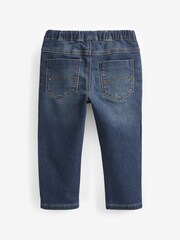 Dark Wash Loose Fit Jogger Jeans With Comfort Stretch (3mths-7yrs) - Image 6 of 7
