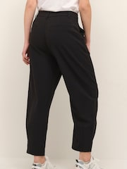 Kaffe Merle Black Cropped Suit Trousers - Image 2 of 5