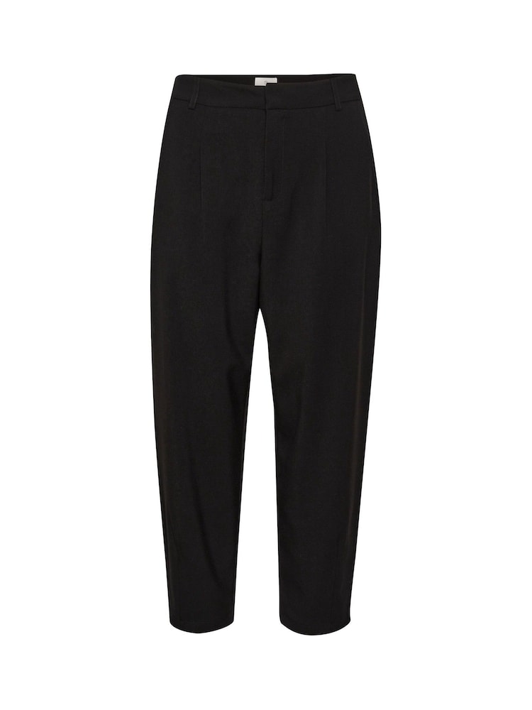 Kaffe Merle Black Cropped Suit Trousers - Image 5 of 5