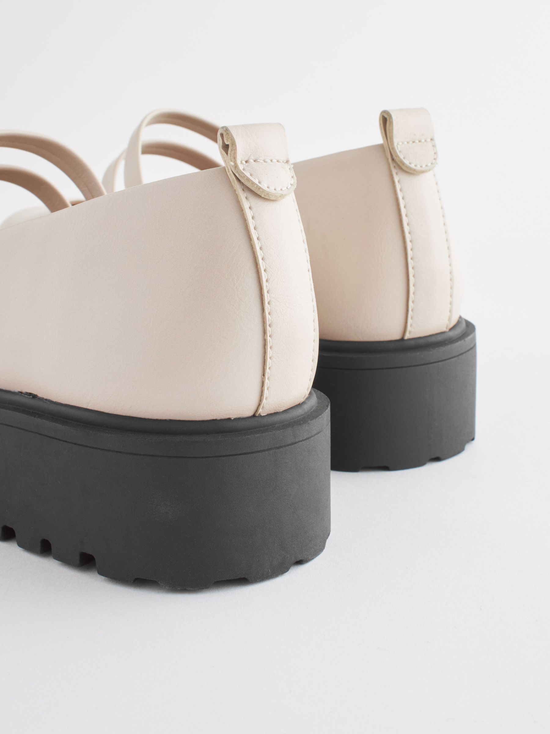 Buy Bone White Forever Comfort Chunky Mary Jane Shoes from Next Luxembourg