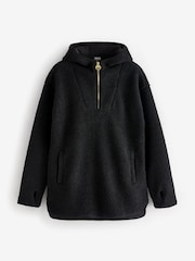 Barbour® International Boston Quarter Zip Fleece Hoodies - Image 7 of 7