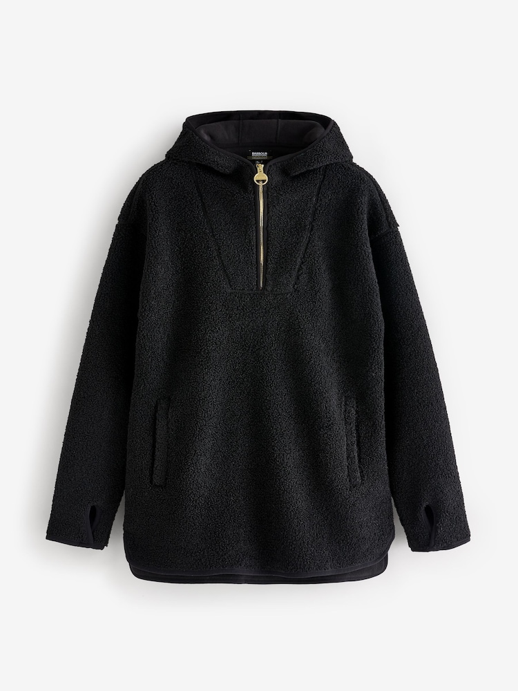 Barbour® International Boston Quarter Zip Fleece Hoodies - Image 7 of 7