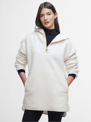 Barbour® International Boston Quarter Zip Fleece Hoodies - Image 1 of 7