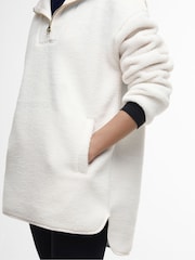 Barbour® International Boston Quarter Zip Fleece Hoodies - Image 4 of 7