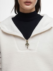 Barbour® International Boston Quarter Zip Fleece Hoodies - Image 5 of 7