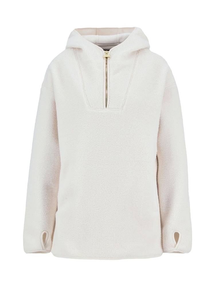 Barbour® International Boston Quarter Zip Fleece Hoodies - Image 7 of 7