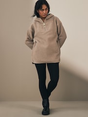 Barbour® International Boston Quarter Zip Hoodies - Image 3 of 7