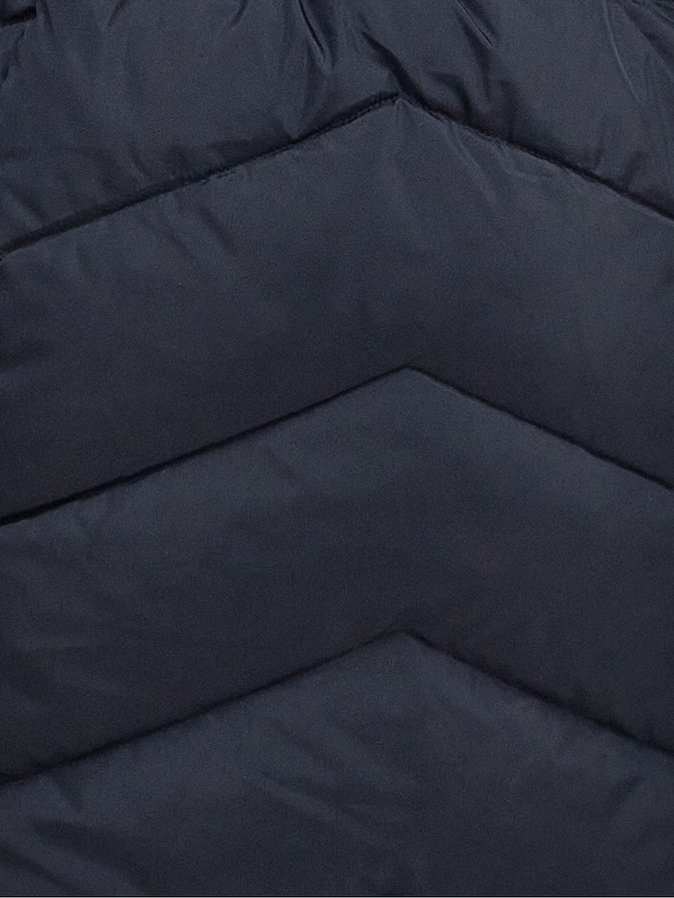 Barbour® International East Moor Longline Chevron Quilt Black Jacket - Image 13 of 13