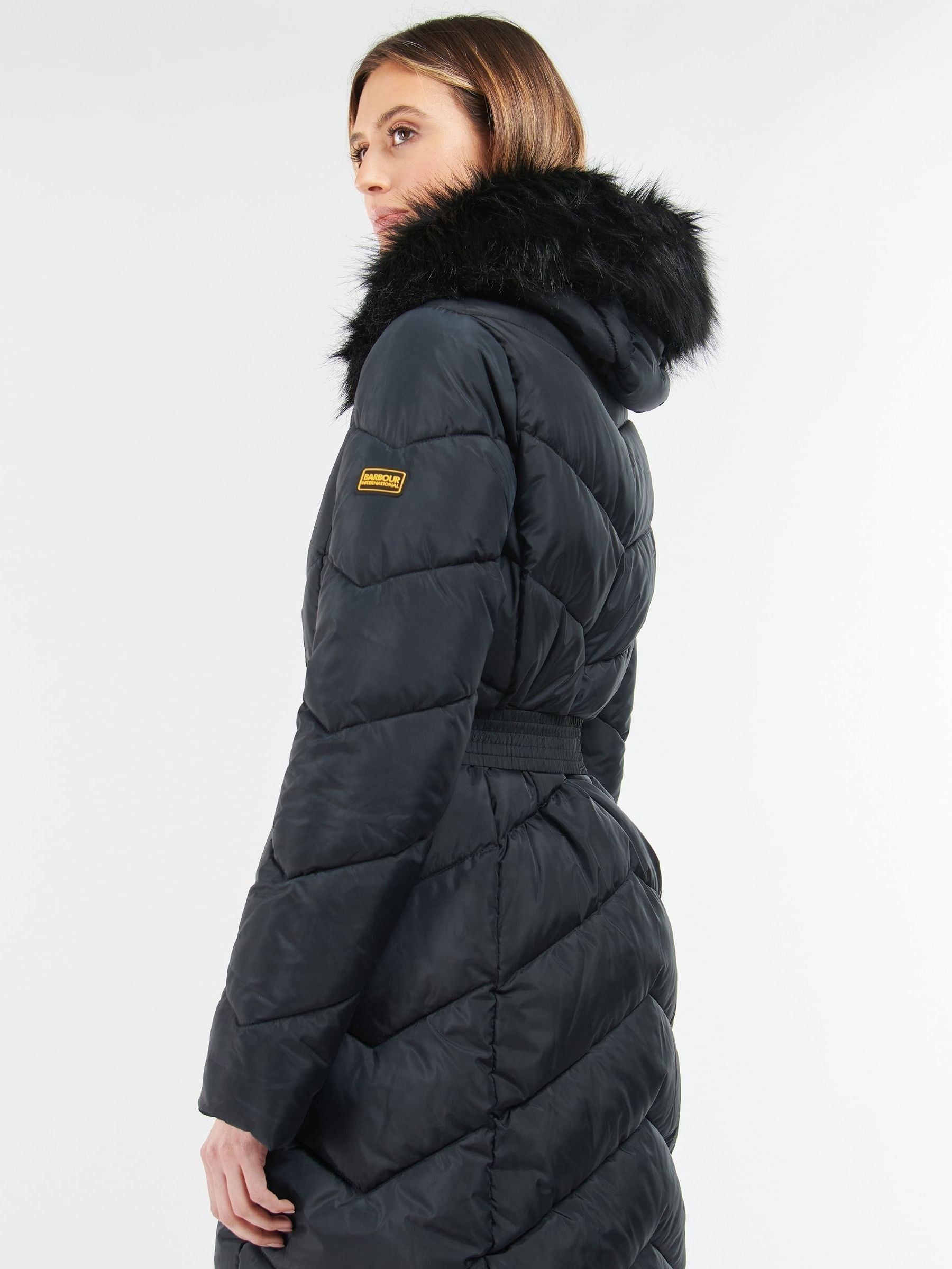 Buy Barbour® International East Moor Longline Chevron Quilt