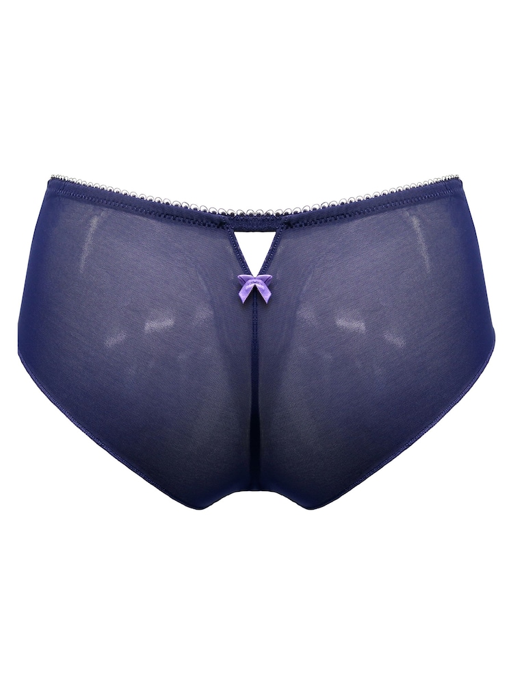 Marine/Lavendel - Pour Moi Amour Slip - Bild 4 von 4