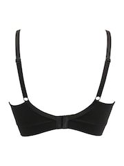 Pour Moi Black Love to Lounge Cotton Non Wired Bra - Image 4 of 4