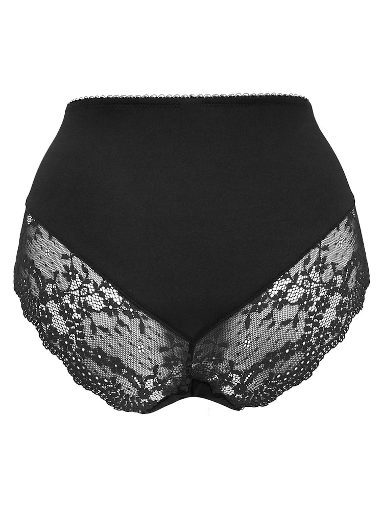 Pour Moi Black Brief Flora Shorty - Image 5 of 5