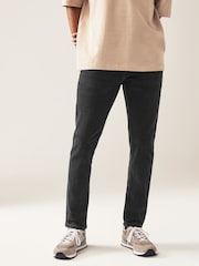 Black Single Skinny Fit Classic Stretch Jeans - Image 1 of 10