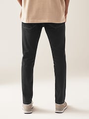 Black Single Skinny Fit Classic Stretch Jeans - Image 4 of 10