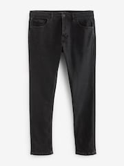 Black Single Skinny Fit Classic Stretch Jeans - Image 6 of 10