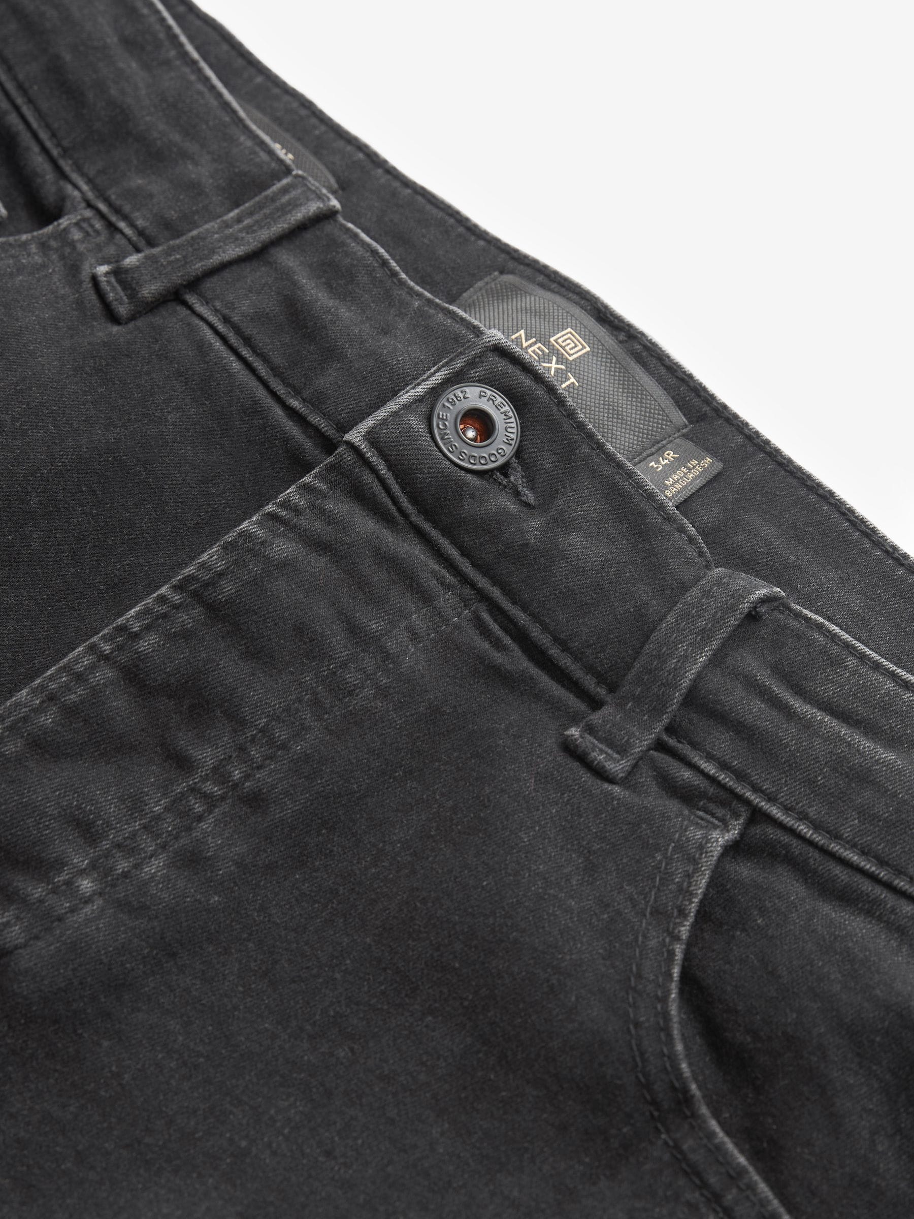 Buy Black Single Skinny Fit Classic Stretch Jeans from Next Romania