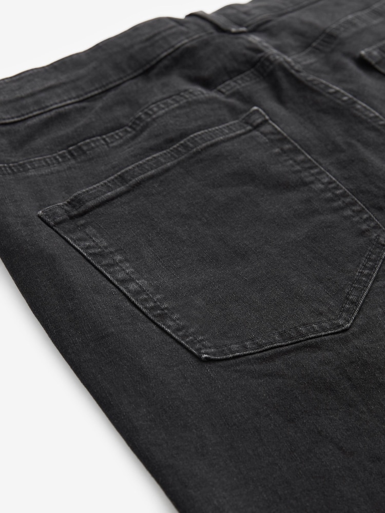 Black Single Skinny Fit Classic Stretch Jeans - Image 8 of 10