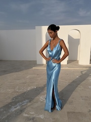 Never Fully Dressed Blue Sofia Dress - Image 4 of 4