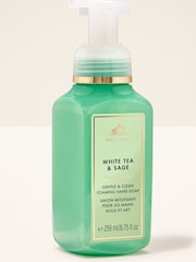 Bath & Body Works White Tea and Sage Gentle & Clean Foaming Hand Soap 259ml - Image 1 of 1