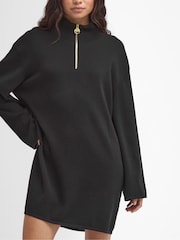 أسود - فستان محبوك Meir من ‪Barbour® International‬ - صورة 5 من 8