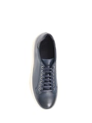 Jones Bootmaker Mens Simon Leather Trainers - Image 5 of 6