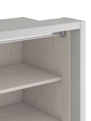 Wiemann Grey Peyton Glass and Mirror Sliding 2.1m Sliding Semi Fitted Wardrobe - Image 6 of 6