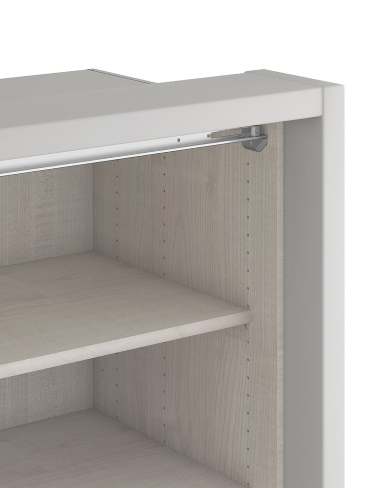 Wiemann Grey Peyton Glass and Mirror Sliding 2.1m Sliding Semi Fitted Wardrobe - Image 6 of 6