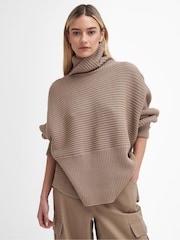 Barbour® International Roberta Chunky Knit 100% Cotton Jumper - Image 1 of 7