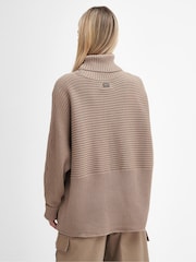 Barbour® International Roberta Chunky Knit 100% Cotton Jumper - Image 2 of 7