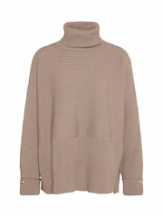Barbour® International Roberta Chunky Knit 100% Cotton Jumper - Image 7 of 7
