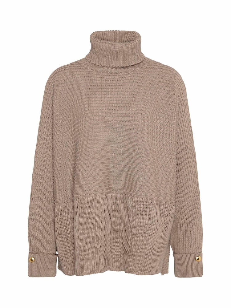 Barbour® International Roberta Chunky Knit 100% Cotton Jumper - Image 7 of 7