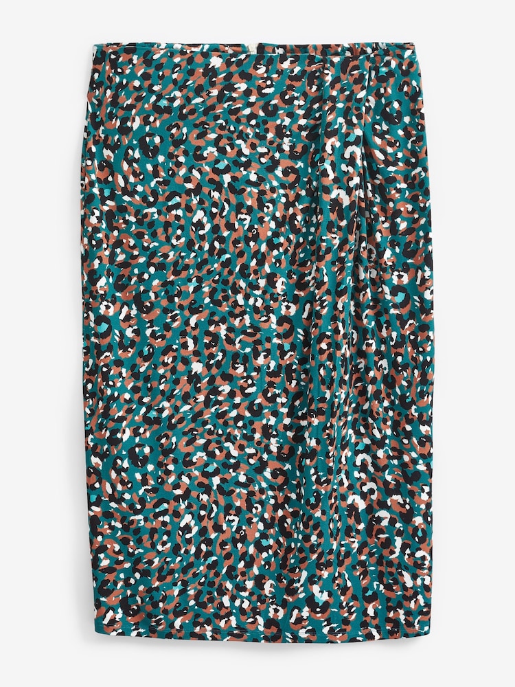 Pure Collection Animal Printed Sarong Skirt - Image 4 of 4 Pure Collection Animal Printed Sarong Skirt - Image 4 of 4
