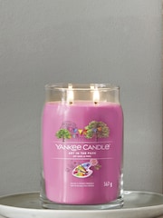 Yankee Candle Pink Signature Large Jar Scented Candle Art in the Park - Image 1 of 3