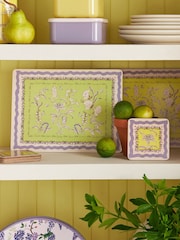 Cath Kidston Set of 4 Green Placemat & Coasters - Image 1 of 4